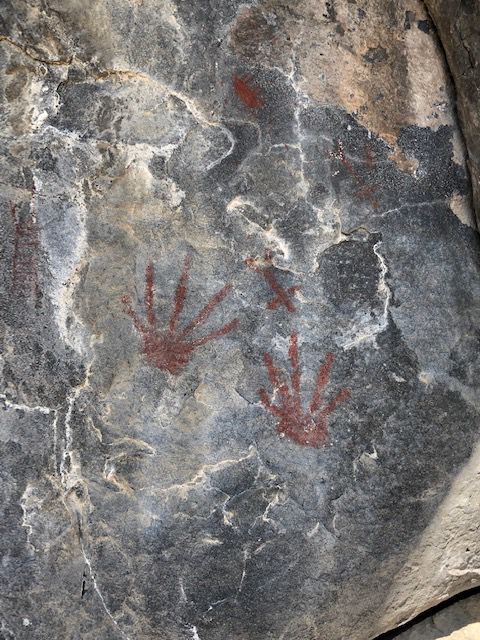 Petroglyphs in Devils Corral